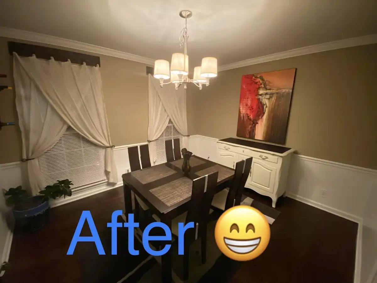 Professional dining room restoration after water damage in West Memphis