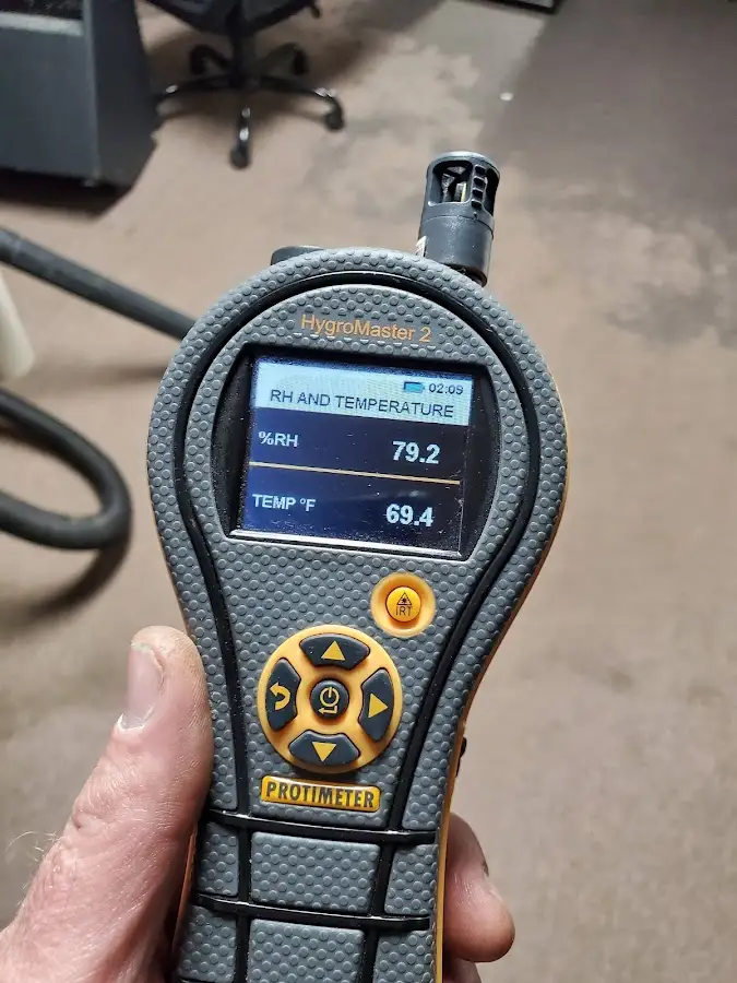 Moisture meter humidity assessment for Mold Remediation & Removal in West Memphis